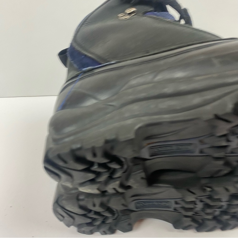 Land’s End Black Blue Waterproof Heavy-duty Lace-up Winter Snow Hiking Boots 6 - Picture 13 of 14
